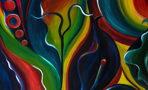 Malerei Petra Tänzer Acryllmischtechnik